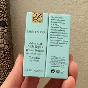 NIB Estee Lauder Advanced Night Repair Rescue Solution 0.17oz x 2